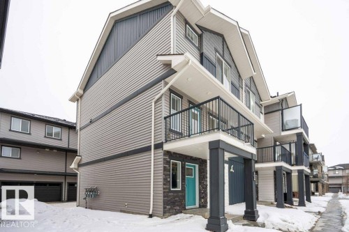 96 1530 Tamarack Boulevard, Edmonton, AB - Outdoor With Balcony