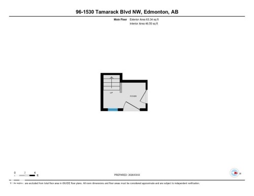 View of floor plan / room layout - 96 1530 Tamarack Boulevard, Edmonton, AB - Other