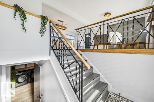 View of staircase - 7016 92A Avenue, Edmonton, AB - Indoor Photo Showing Other Room