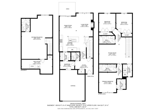 View of room layout - 3234 Chernowski Way, Edmonton, AB - Other