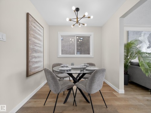 4841 114 Avenue, Edmonton, AB - Indoor Photo Showing Dining Room