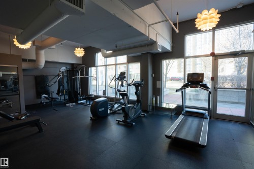 901 10504 99 Avenue, Edmonton, AB - Indoor Photo Showing Gym Room