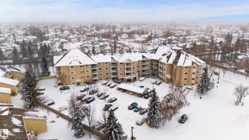 View of snowy aerial view - 312 11620 9A Avenue, Edmonton, AB - Outdoor With View