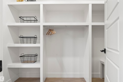 View of closet - 7026 Kiviaq Crescent, Edmonton, AB - Indoor With Storage