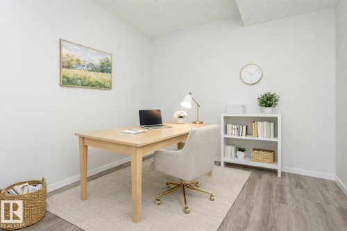Virtually Staged - 1640 Erker Way, Edmonton, AB - Indoor Photo Showing Office