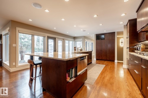 14019 88 Avenue, Edmonton, AB - Indoor Photo Showing Kitchen With Upgraded Kitchen