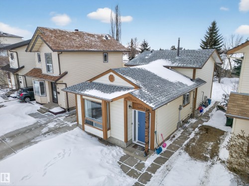 View of front of house featuring a shingled roof and entry steps - 4603 32 Avenue, Edmonton, AB - Outdoor