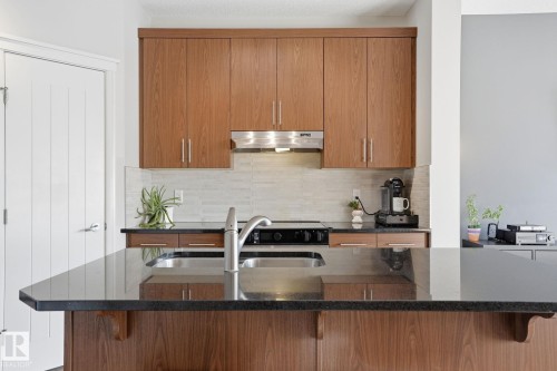 1148 Mcconachie Boulevard, Edmonton, AB - Indoor Photo Showing Kitchen With Double Sink