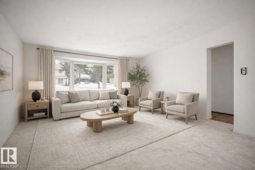 823 Richards Crescent, Edmonton, AB - Indoor Photo Showing Living Room