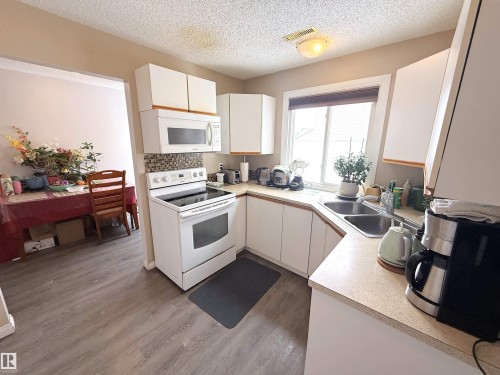 157 Lancaster Terrace, Edmonton, AB - Indoor Photo Showing Kitchen With Double Sink
