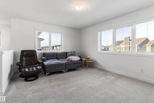 20007 16 Avenue, Edmonton, AB - Indoor Photo Showing Living Room