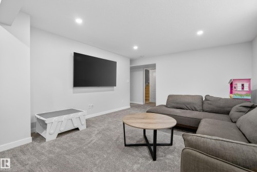 3333 West Court, Edmonton, AB - Indoor Photo Showing Living Room