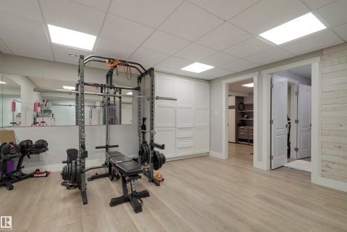 5911 7 Avenue, Edmonton, AB - Indoor Photo Showing Gym Room