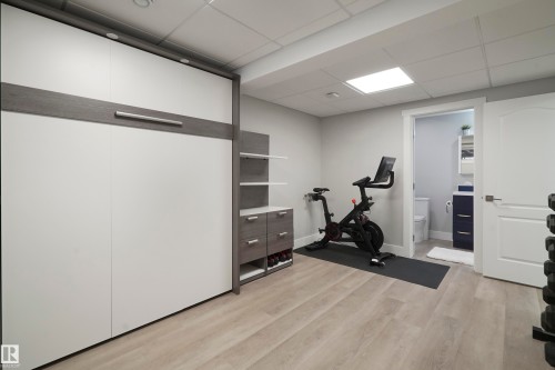 5911 7 Avenue, Edmonton, AB - Indoor Photo Showing Gym Room