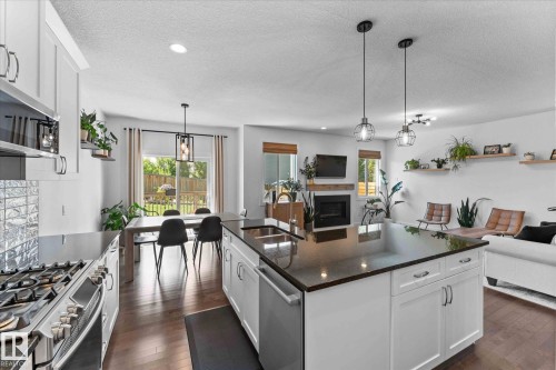 5432 Allbright Square, Edmonton, AB - Indoor Photo Showing Kitchen With Double Sink With Upgraded Kitchen