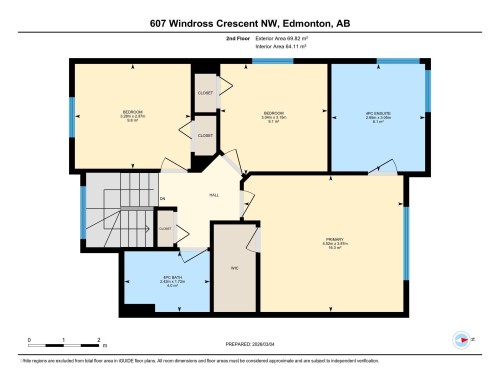 View of property floor plan - 607 Windross Crescent, Edmonton, AB - Other