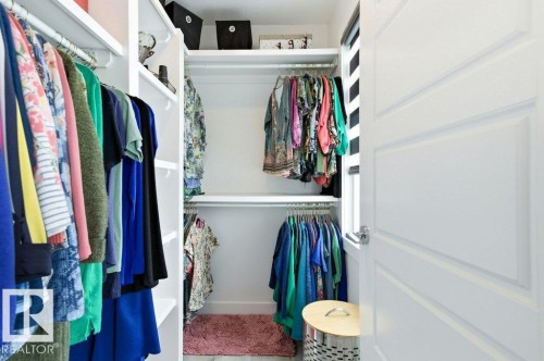 View of walk in closet - 8018 Kiriak Link, Edmonton, AB - Indoor With Storage