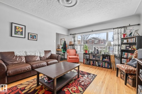 10649 64 Avenue, Edmonton, AB - Indoor Photo Showing Living Room