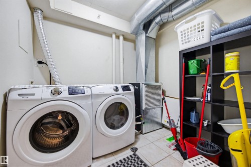 703 10649 Saskatchewan Drive, Edmonton, AB - Indoor Photo Showing Laundry Room