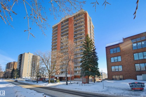 703 10649 Saskatchewan Drive, Edmonton, AB - Outdoor With Facade