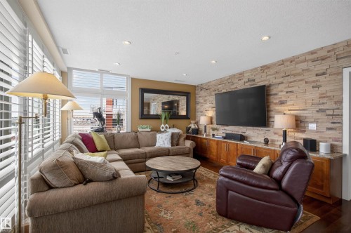 405 1350 Windermere Way, Edmonton, AB - Indoor Photo Showing Living Room
