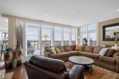 405 1350 Windermere Way, Edmonton, AB - Indoor Photo Showing Living Room