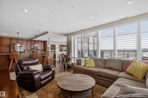 405 1350 Windermere Way, Edmonton, AB - Indoor Photo Showing Living Room