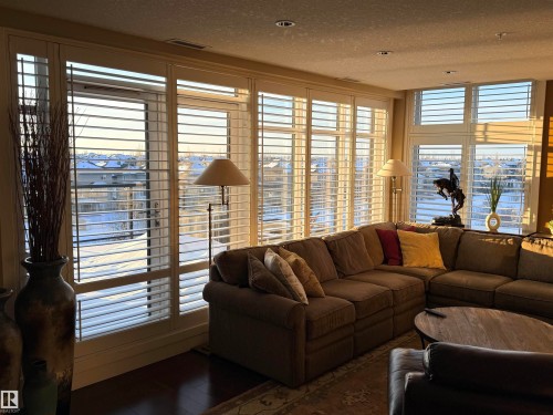 405 1350 Windermere Way, Edmonton, AB - Indoor Photo Showing Living Room