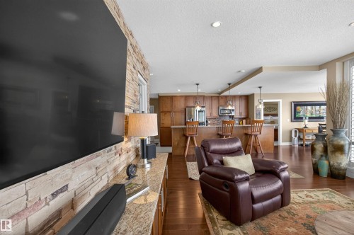 405 1350 Windermere Way, Edmonton, AB - Indoor Photo Showing Living Room