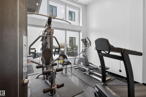405 1350 Windermere Way, Edmonton, AB - Indoor Photo Showing Gym Room