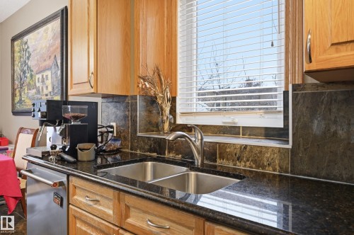 11024 177 Avenue, Edmonton, AB - Indoor Photo Showing Kitchen With Double Sink