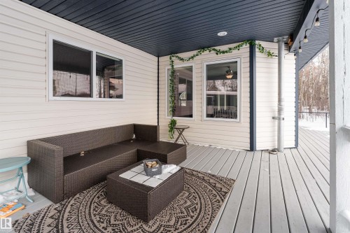 21 Power Drive, Rural Lac Ste. Anne County, AB - Outdoor With Deck Patio Veranda With Exterior