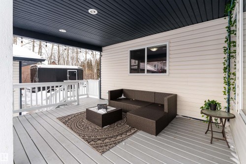 21 Power Drive, Rural Lac Ste. Anne County, AB - Outdoor With Deck Patio Veranda With Exterior