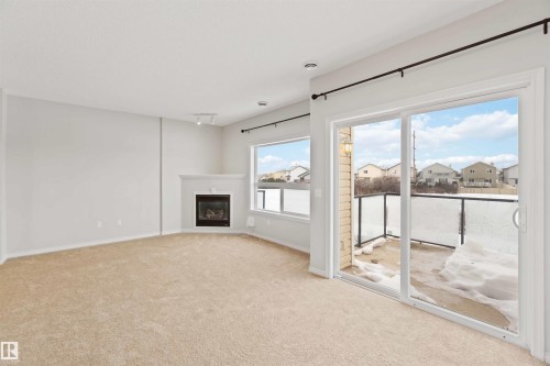 53 3010 33 Avenue, Edmonton, AB - Indoor With Fireplace