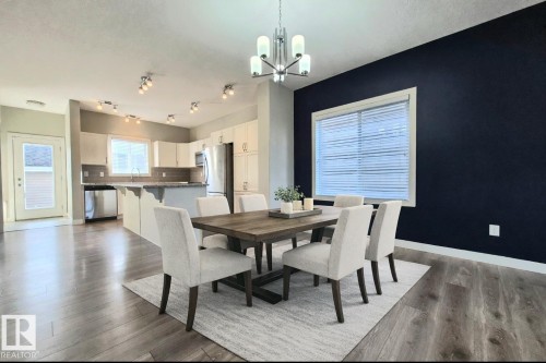 8727 221 Street, Edmonton, AB - Indoor Photo Showing Dining Room