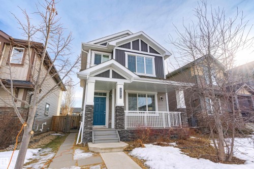 8727 221 Street, Edmonton, AB - Outdoor With Deck Patio Veranda With Facade