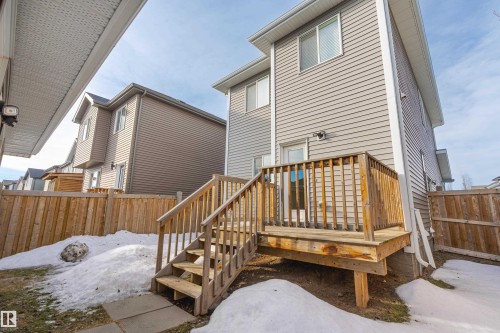 8727 221 Street, Edmonton, AB - Outdoor With Deck Patio Veranda With Exterior