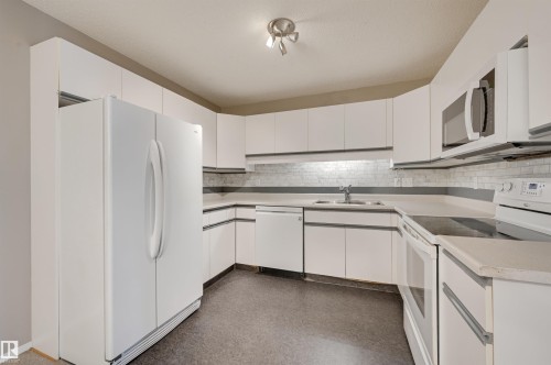 303 8811 106A Avenue, Edmonton, AB - Indoor Photo Showing Kitchen