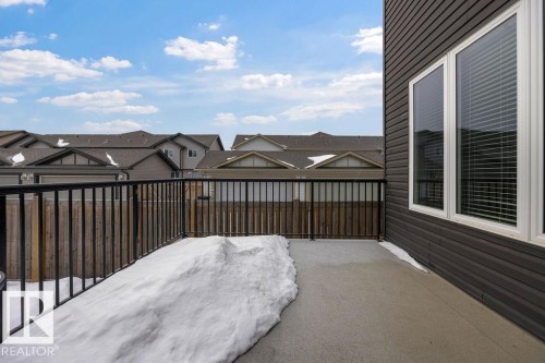 View of patio with a residential view - 7515 178 Avenue, Edmonton, AB - Outdoor With Deck Patio Veranda