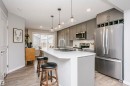 350 Desrochers Boulevard, Edmonton, AB  - Indoor Photo Showing Kitchen With Stainless Steel Kitchen With Upgraded Kitchen 