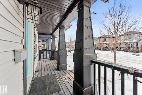 1150 35A Avenue, Edmonton, AB - Outdoor With Deck Patio Veranda With Exterior