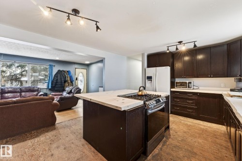 21 Sheridan Drive, St. Albert, AB - Indoor Photo Showing Kitchen With Double Sink