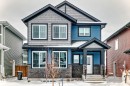 Craftsman inspired home featuring stone siding - 3323 Roy Brown Way, Edmonton, AB  - Outdoor With Facade 
