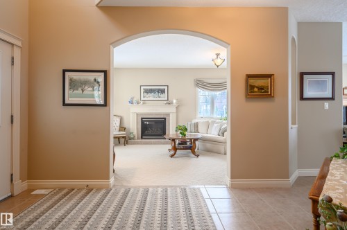 948 Hope Way, Edmonton, AB - Indoor With Fireplace