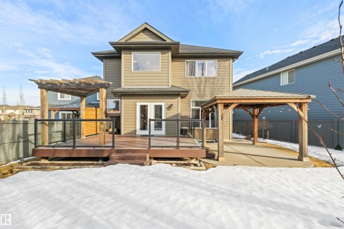 1477 Wates Link Link, Edmonton, AB - Outdoor With Deck Patio Veranda