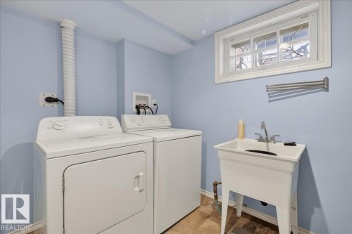11234 68 Street, Edmonton, AB - Indoor Photo Showing Laundry Room