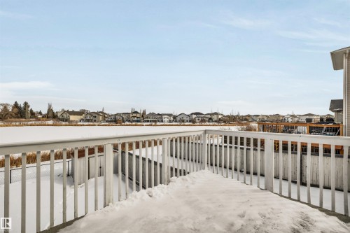 View of patio / terrace with a residential view and a deck - 3401 47 Street, Beaumont, AB - Outdoor