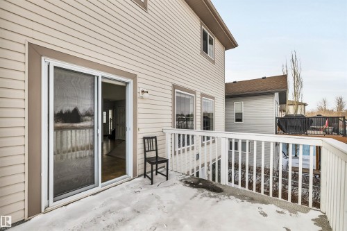 View of balcony - 3401 47 Street, Beaumont, AB - Outdoor With Exterior