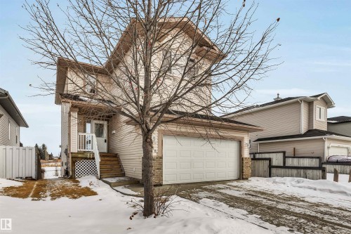 Traditional-style house featuring brick siding - 3401 47 Street, Beaumont, AB - Outdoor