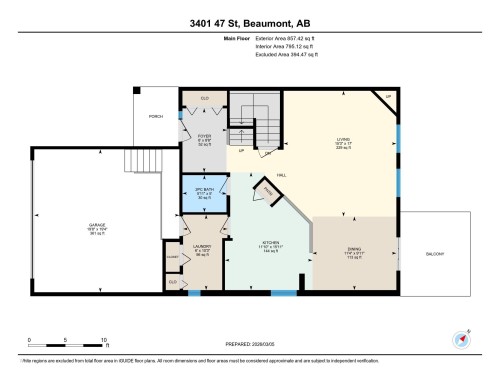 View of room layout - 3401 47 Street, Beaumont, AB - Other